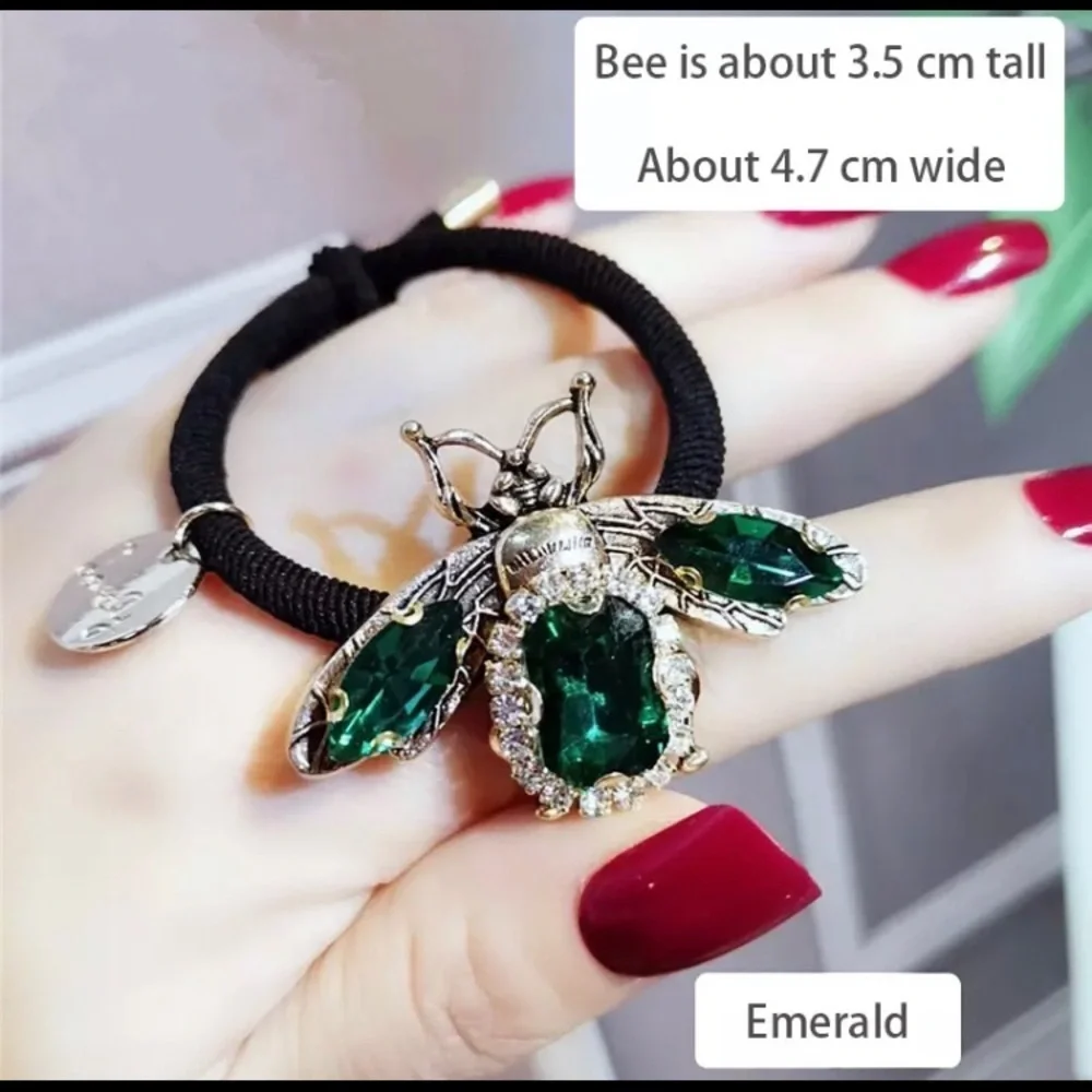 Bee Hair tie Medium stretch embellished